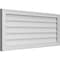 Ekena Millwork Vertical Surface Mount PVC Gable Vnt: Non-Functional, w/2"W x 1-1/2"H, Brickmould Frame, 42"W x 18"H GVPVE42X1802SN - alternate 5